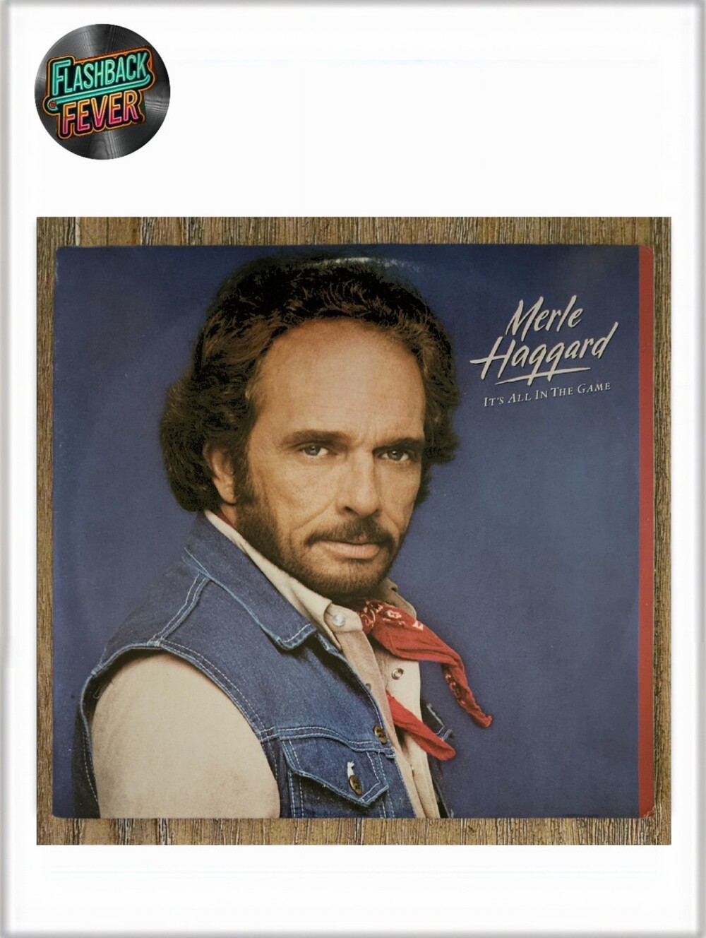 MERLE HAGGARD•It's All in the Game•1984 US (#FE 39364/AL39364) Pitman, 1st Press